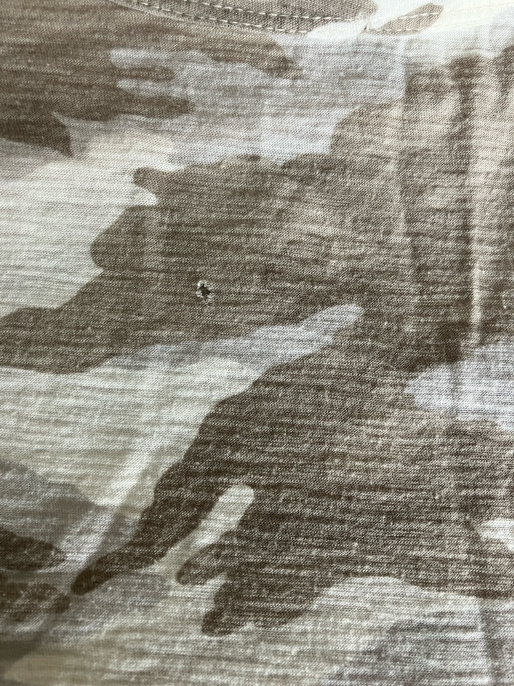 James Perse Neutral Crew Tee in Oatmeal/Cream Army - Picture 4 of 4